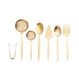 Karaca Lizbon 7-teiliges Servierset in Box Gold