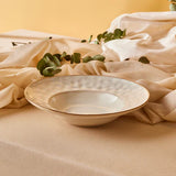 Karaca Aria Reactive Glaze Pastaschale 26 cm Beige
