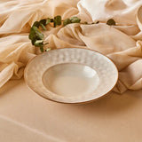 Karaca Aria Reactive Glaze Pastaschale 26 cm Beige