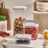 Karaca Flex 2-teiliges Aufbewahrungsbehälter-Set 520 ml Transparent