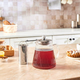 Karaca Lumira Borosilikat Glas Teekanne 1200 ml
