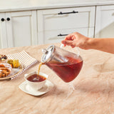 Karaca Lumira Borosilikat Glas Teekanne 1200 ml