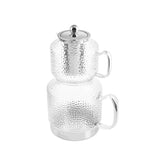Karaca Glissia Glas Teekanne Farblos