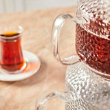 Karaca Glissia Glas Teekanne Farblos