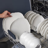 Karaca Bloom 24-teiliges Bone China Tafelservice für 6 Personen Weiss