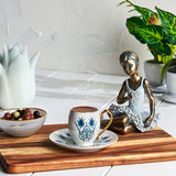" Karaca İznik Kaffeeservice für 6 Personen, 80 ml "