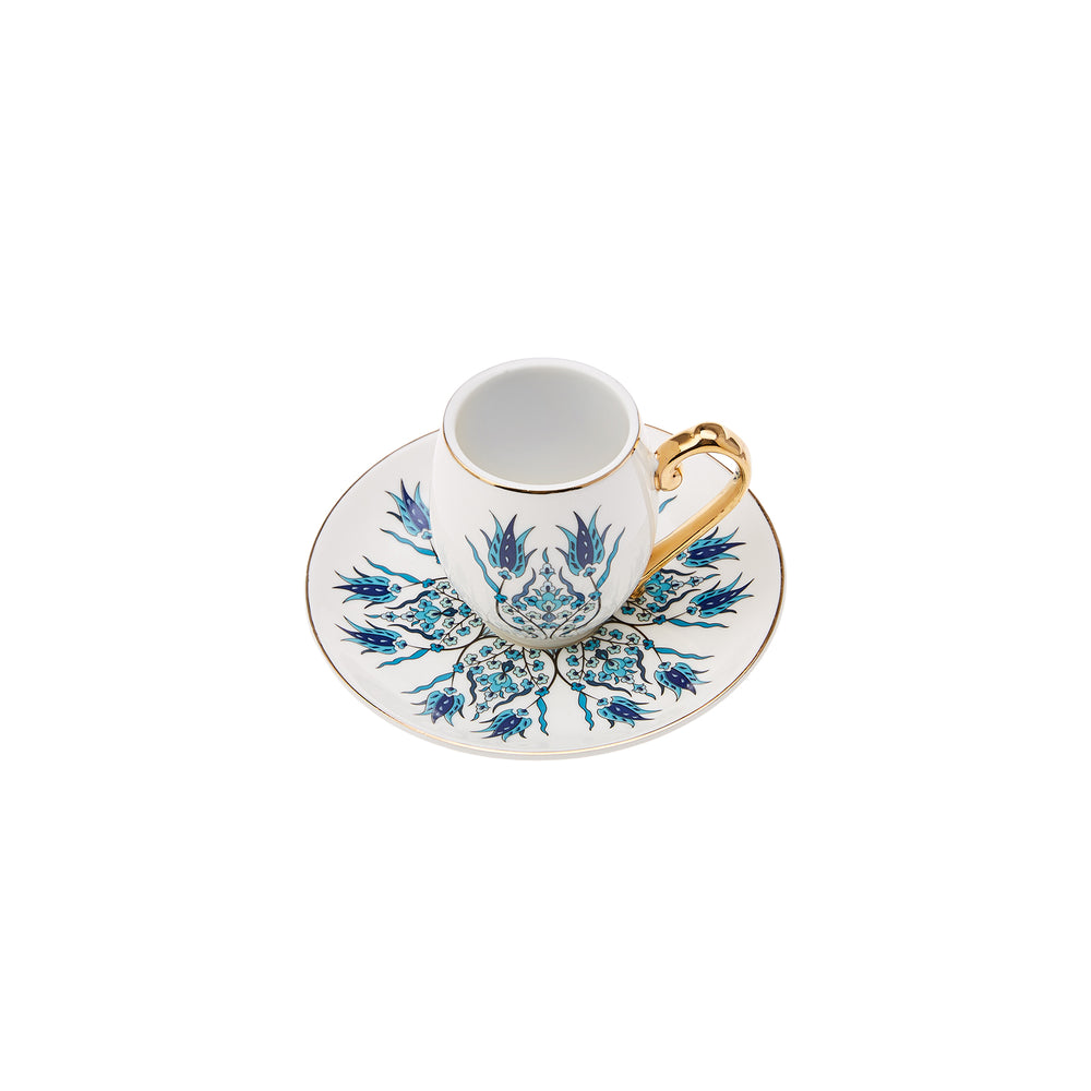 " Karaca İznik Kaffeeservice für 6 Personen, 80 ml "