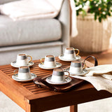 " Karaca Globe Kaffeeservice für 6 Personen "