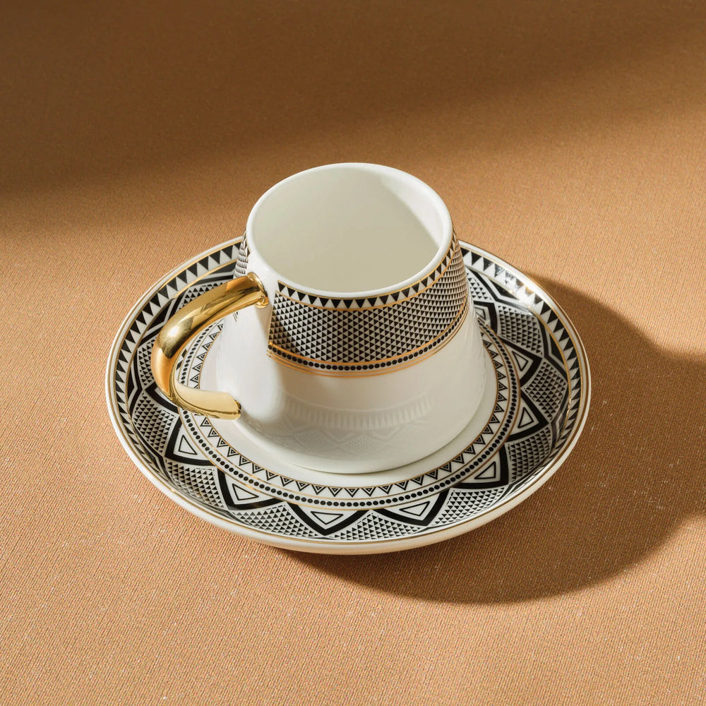 " Karaca Globe Kaffeeservice für 6 Personen "