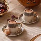 " Karaca Globe Kaffeeservice für 6 Personen "