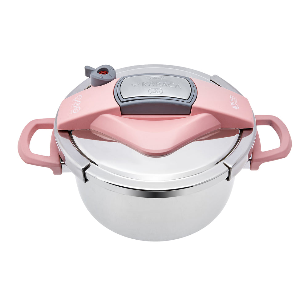 " Karaca Perfect Pink 4+6 Liter Schnellkochtopf-Set "