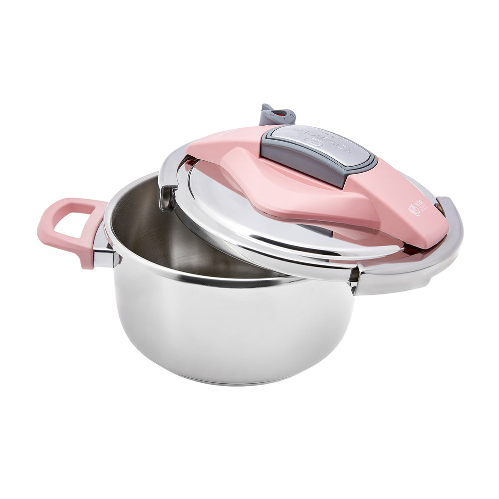 " Karaca Perfect Pink 4+6 Liter Schnellkochtopf-Set "