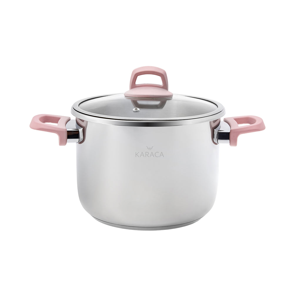 " Karaca Perfect Pink 4+6 Liter Schnellkochtopf-Set "