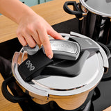 " Karaca Perfect Gray 4 + 6 Liter Schnellkochtopfset "