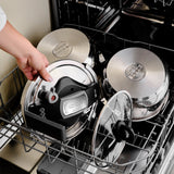 " Karaca Perfect Gray 4 + 6 Liter Schnellkochtopfset "