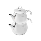 " Karaca Layla turkish tea pot set metal "
