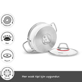 " Karaca Emirgan Kochtopf- Set Edelstahl, 6- teilig, Midi Set "
