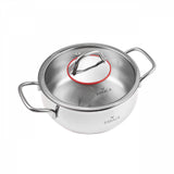 " Karaca Emirgan Kochtopf- Set Edelstahl, 6- teilig, Midi Set "