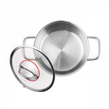 " Karaca Emirgan Kochtopf- Set Edelstahl, 6- teilig, Midi Set "