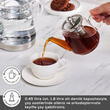 " Karaca Dora Glas-Teekanne "
