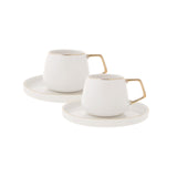 " Karaca Streamline Saturn 2er-Set Kaffeetassen "