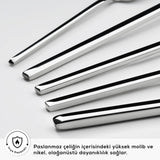 " Karaca Look 316+ Stahl 84-teiliges Premium Besteckset für 12 Personen "