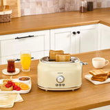 " Karaca Retro Cremefarbenes Toaster "