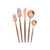 " Karaca Jupiter Rosegold 60 Teile 12 Person Boxed Cutlery Set "