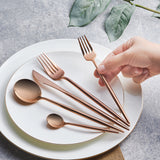 " Karaca Jupiter Rosegold 60 Teile 12 Person Boxed Cutlery Set "