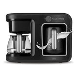 " Karaca Hatır Plus Mod 5 in 1 Essential Kaffeemaschine Schwarz Chrom, 1385W "