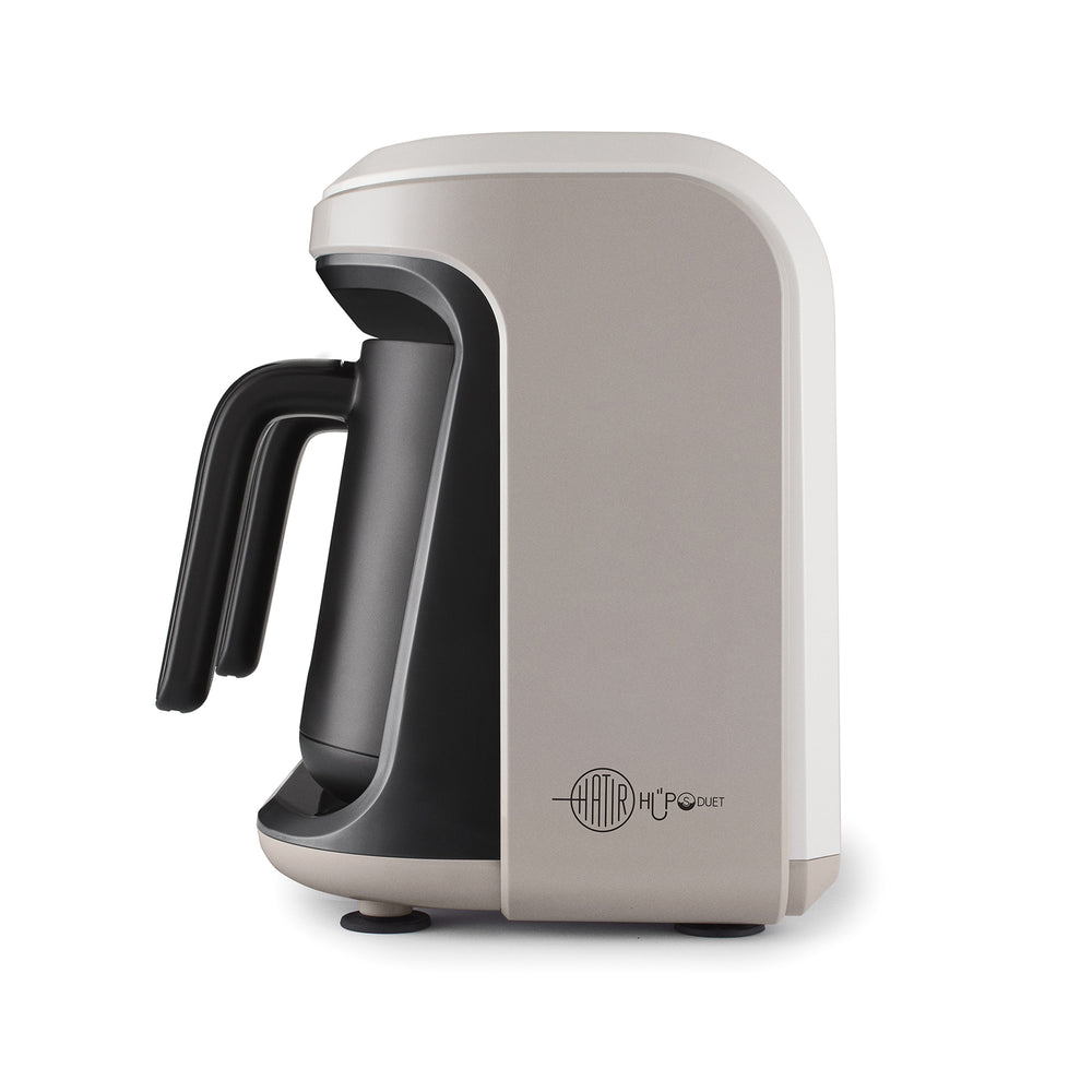 " Karaca Hatır Hüps Duet Türkische Kaffeemaschine Beige, 1400W "