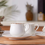 Karaca Beykoz 6-Personen-Kaffeetassenset 80 ml