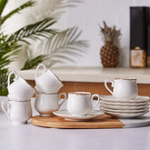 Karaca Beykoz 6-Personen-Kaffeetassenset 80 ml