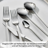 Karaca Sedir Elegance Besteckset für 12 Personen 84 Teilig