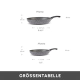 Karaca Gris Biogranit Pfannenset 2 Teilig