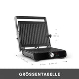Karaca Toastmaster Inox Toaster und Grillmaschine 2000W