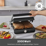 Karaca Toastmaster Inox Toaster und Grillmaschine 2000W