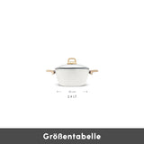 Karaca Swiss Crystal Kochtopf Creamy 20 cm