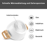 Karaca Swiss Crystal Kochtopf Creamy 20 cm