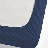 Nautica Jersey Spannbetttuch Marineblau 100x200cm