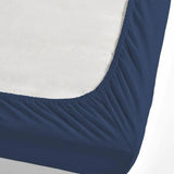 Nautica Jersey Spannbetttuch Marineblau 100x200cm