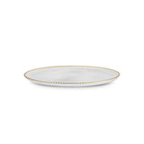 Karaca Jest Rim 6-Person Cake Platter Set 7 Pieces Gold