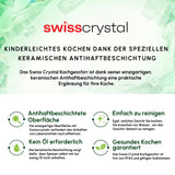 Karaca Swiss Crystal Almond Cream Pfanne mit Edelstahlgriff 16 cm