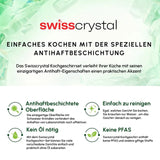 Karaca Swiss Crystal Ceramica Valenti 7-Teiliges Kochgeschirr-Set