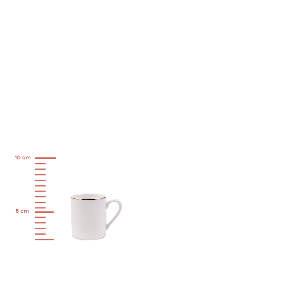 " Karaca Elda 12 teiliges Kaffeetassen Set für 6 Personen "