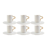 " Karaca Aged Kaffeeservice für 6 Personen "