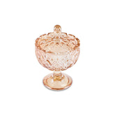 Karaca Home Louis Glas Konfektschale Amber 9.3 x 14.2 cm