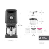 Karaca Scoopi 10-in-1-Eismaschine, Mattschwarz