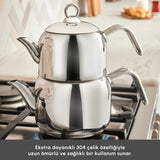 " Karaca Urban Midi Metall-Teekannen-Set "