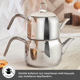 " Karaca Urban Midi Metall-Teekannen-Set "